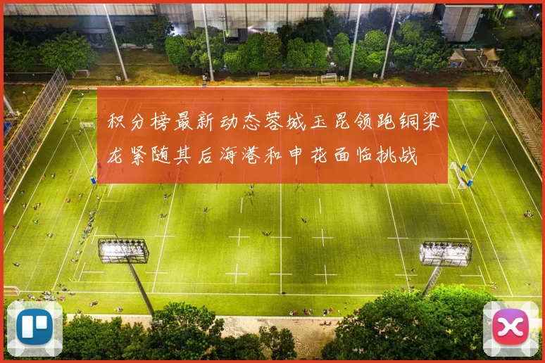 积分榜最新动态蓉城玉昆领跑铜梁龙紧随其后海港和申花面临挑战